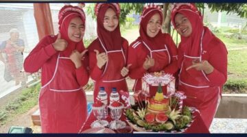 Ketika Kreativitas Bertemu Kemerdekaan, Lapas Binjai Hadirkan Kreasi Tumpeng